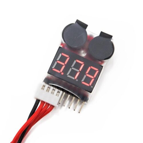 Alternative view of 1-8s Lipo Digital Battery Voltage Tester