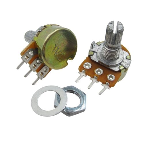 Alternative view of 10K Potentiometer 15mm Shaft