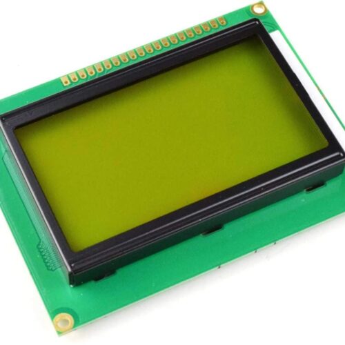 Alternative view of LCD 128 X 64 (12864) 128*64 Blue Graphical display screen Arduino