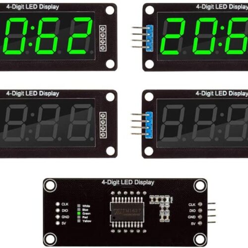 Alternative view of TM1637 LED DISPLAY MODULE 4 DIGIT 0.56"