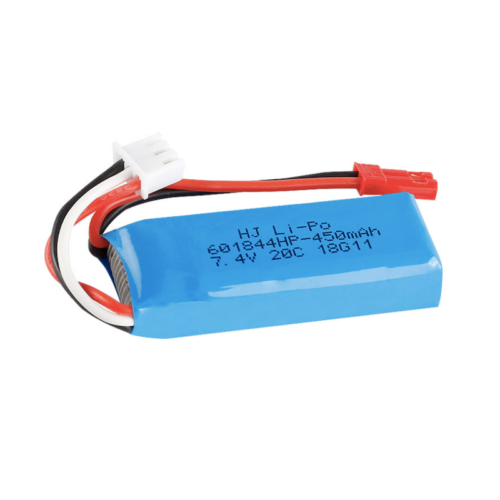 Alternative view of LiPo Battery 7.4V 450maH