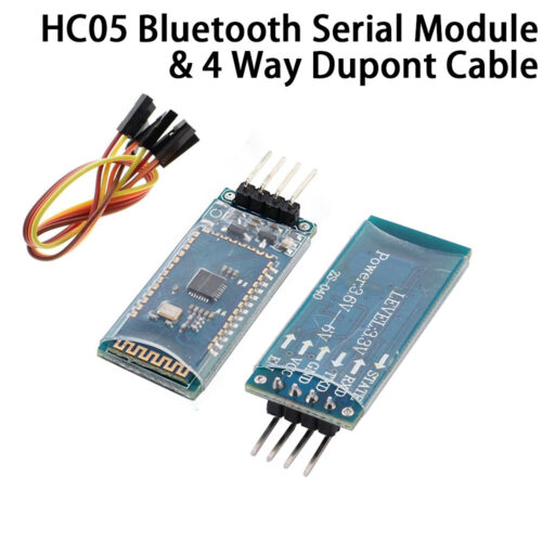 Alternative view of HC-05 Bluetooth RF Module