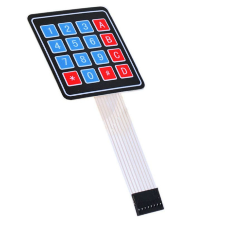 4x4 Keypad Membrane
