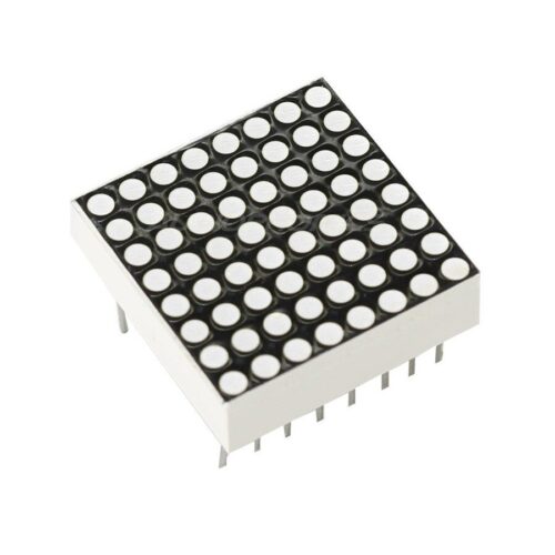 Alternative view of 8x8 Mini Dot Matrix LED Display Red Common Cathode 3mm LED