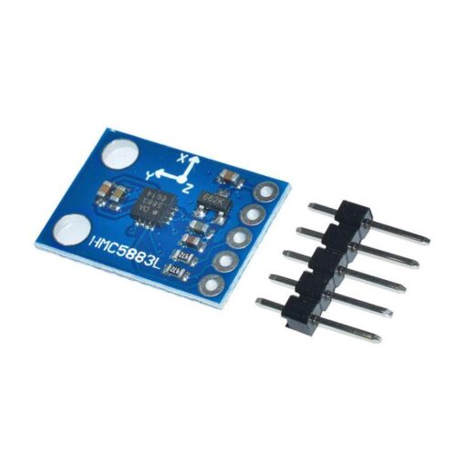 Alternative view of HMC5883L Triple Axis Compass Magnetometer Sensor Module