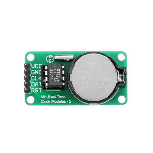 Alternative view of DS1302 Real Time Clock(RTC) Module(No Battery)