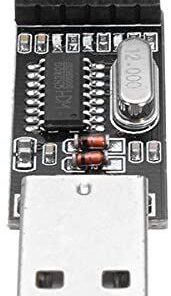 Alternative view of CH340G RS232 L USB to TTL module to upgrade converter,nine small cable