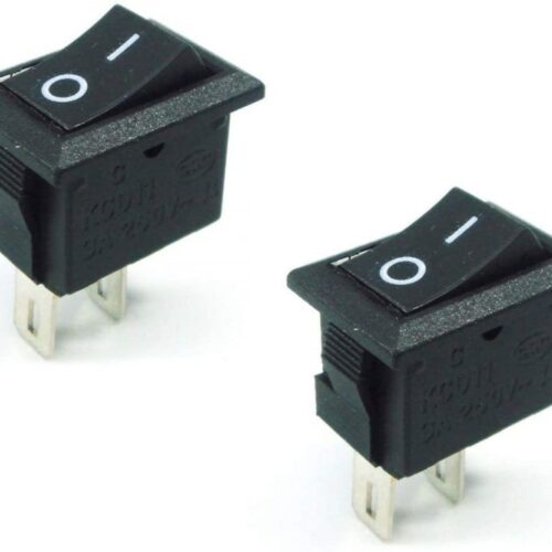 Alternative view of On/Off Switch DC Black Rocker