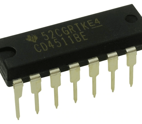CD4511BE BCD to 7-Segment Latch Decoder Drivers IC