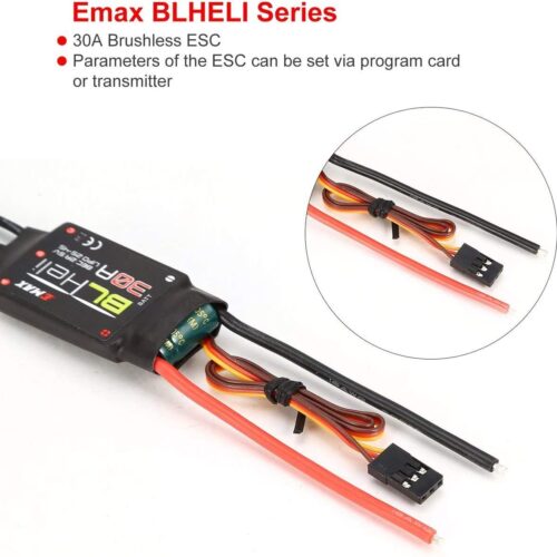 Emax BLHeli Series 30A ESC Speed Controller 2A 5V BEC for RC Multicopters Drone