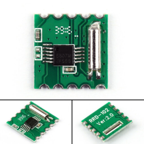 Alternative view of FM Stereo Radio Module RDA5807M RRD-102V2.0