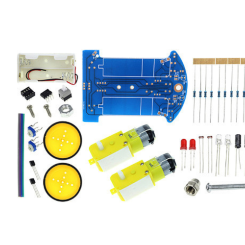 Alternative view of D2-1 Smart Robot Car kit Intelligent Line Tracking Car