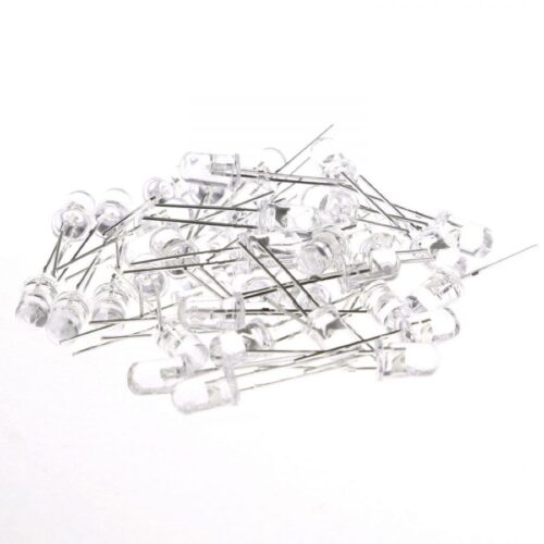 Alternative view of Light Emitting Diode LED White