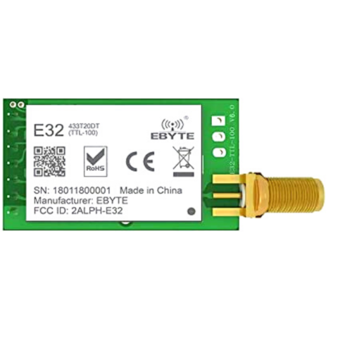 Alternative view of LoRa SX1278 Module 433MHz Wireless