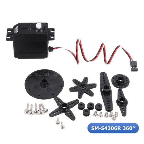 Alternative view of Spring RC SM-S4306R 6KG Continuous Rotation Robot Servo 360 Degree